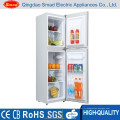 118L Household Double Door Refrigerator, home fridge, combi refrigerator